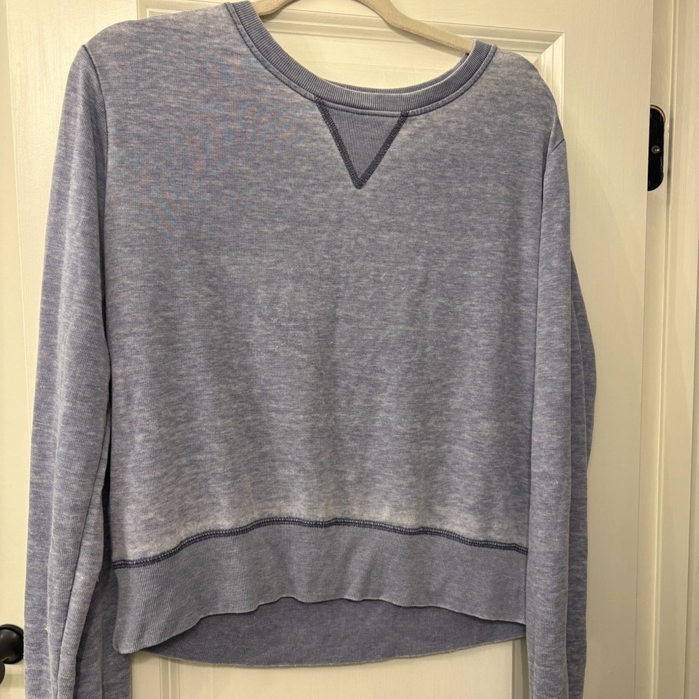 Blue Crewneck Sweatshirt